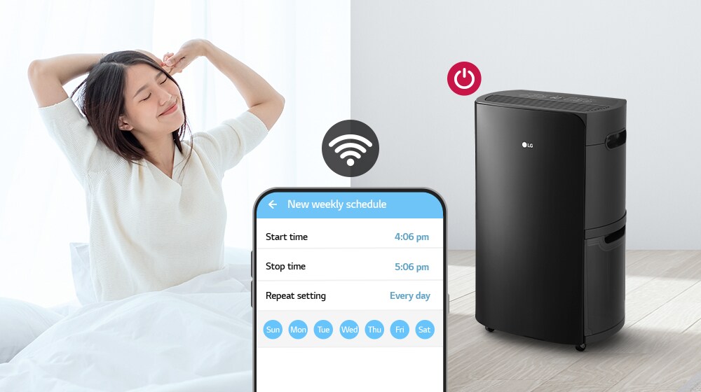 HA AC Dehumidifier Black 17 SmartConvenience