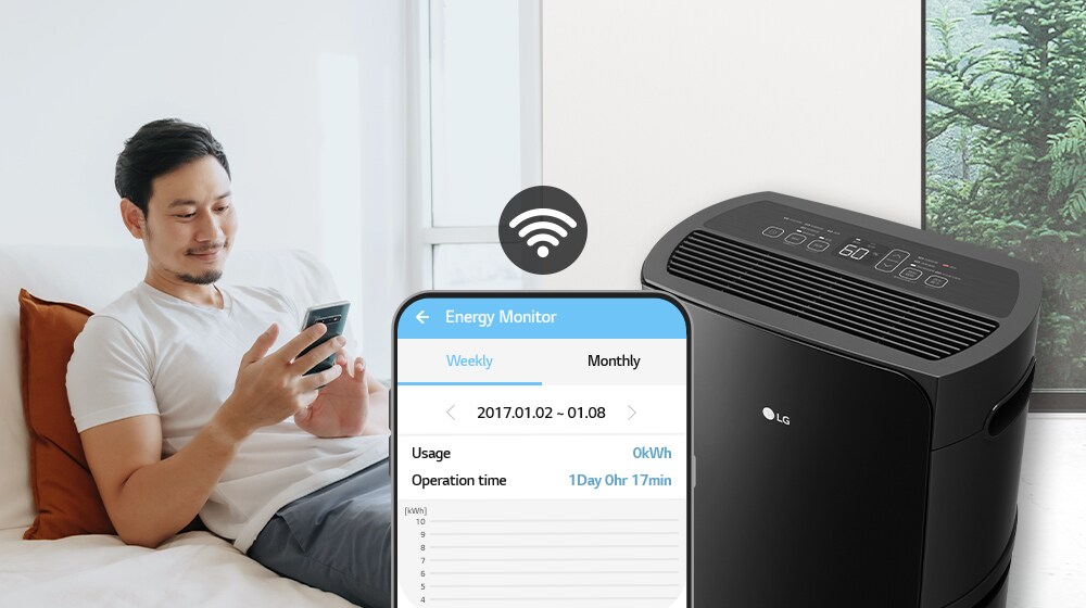 HA AC Dehumidifier Black 18 SmartConvenience