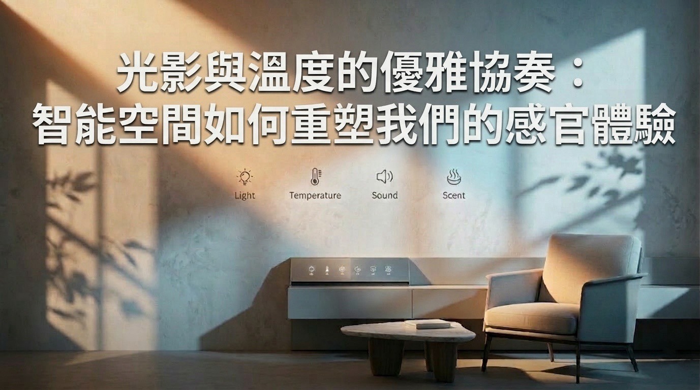 光影與溫度的優雅協奏：智能空間如何重塑我們的感官體驗