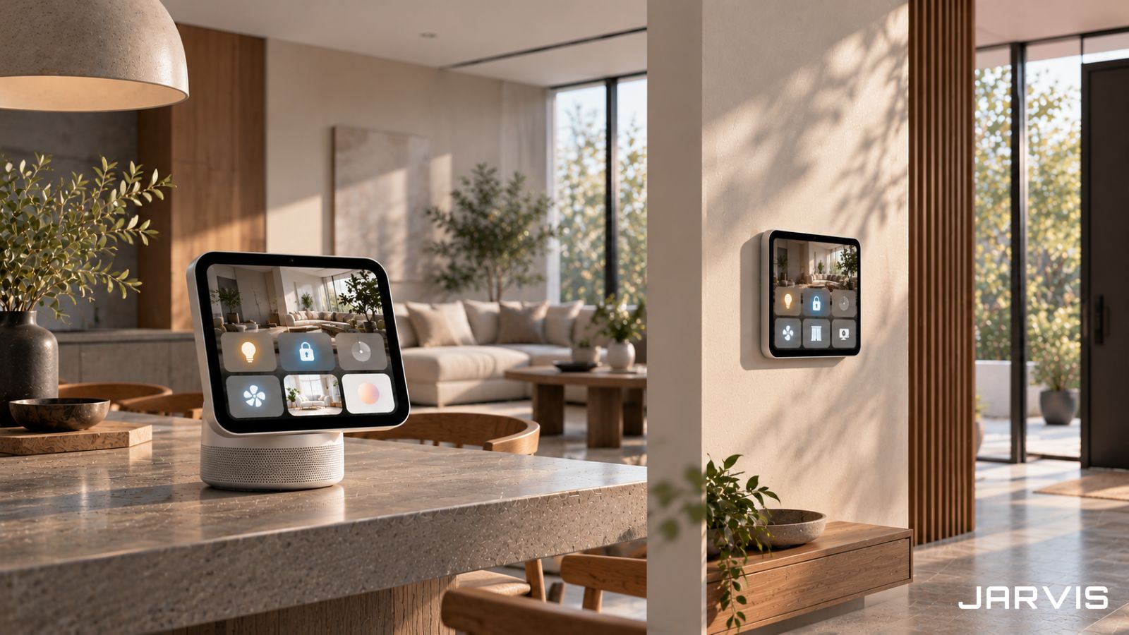 Apple HomeView 桌上型與壁掛型智慧家庭顯示器外觀｜賈維斯科技 JARVIS