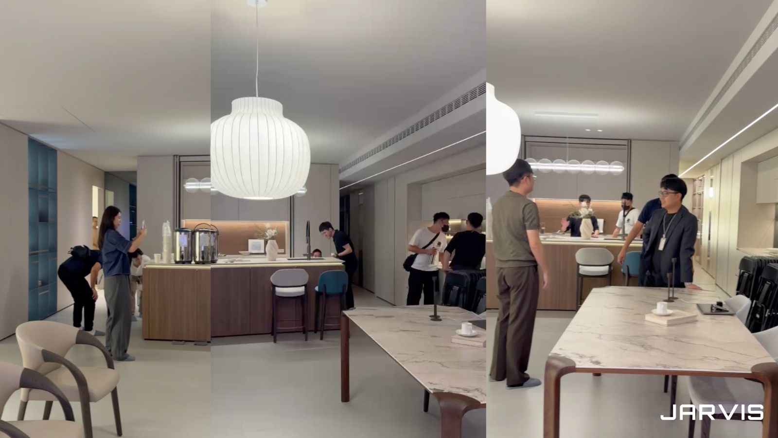 賈維斯智能分享會現場：室內設計師參觀 Lagom Space 展間的智能住宅情境｜賈維斯科技 JARVIS