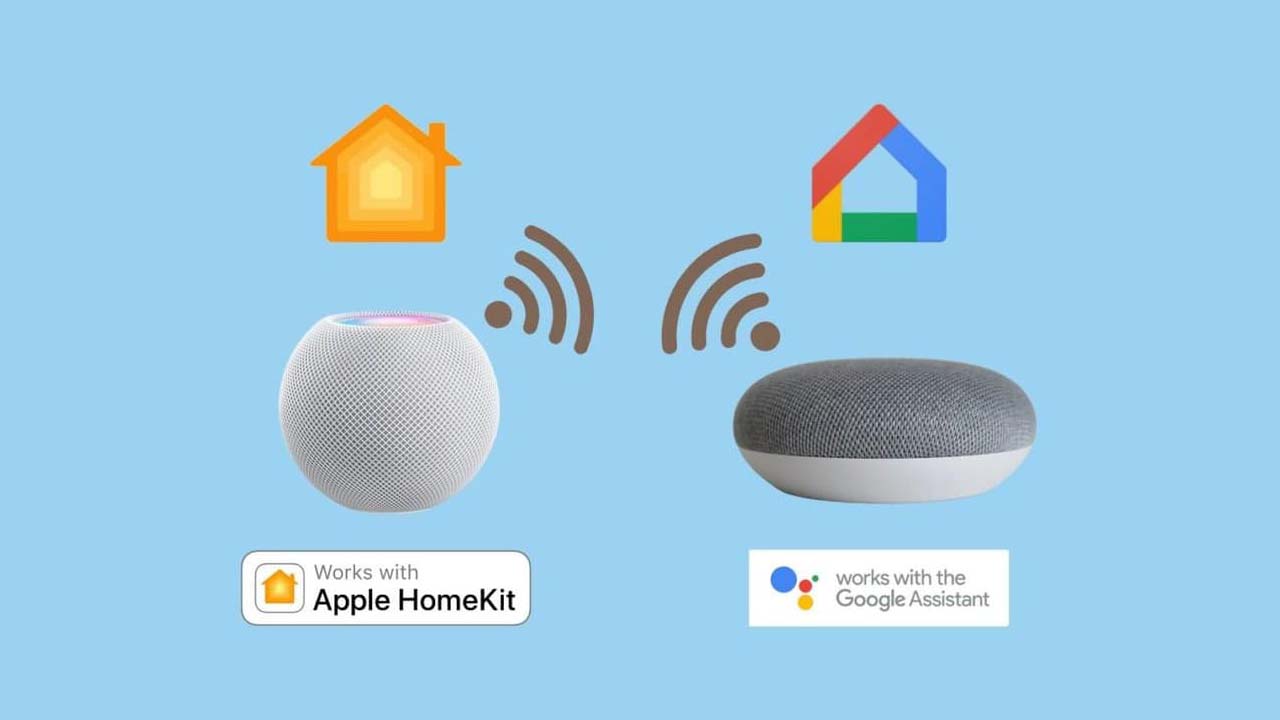 apple homekit vs google home baner