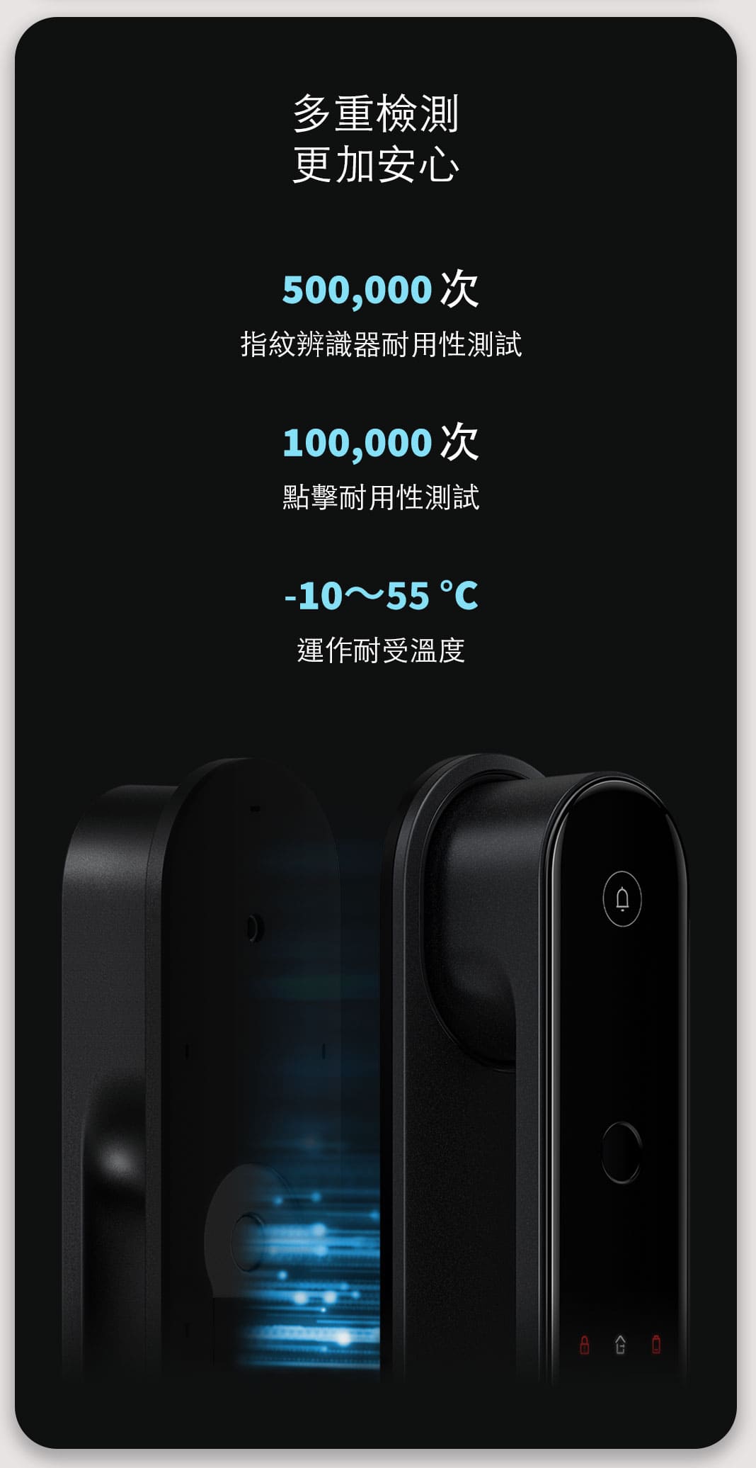 Aqara D100 智能門鎖