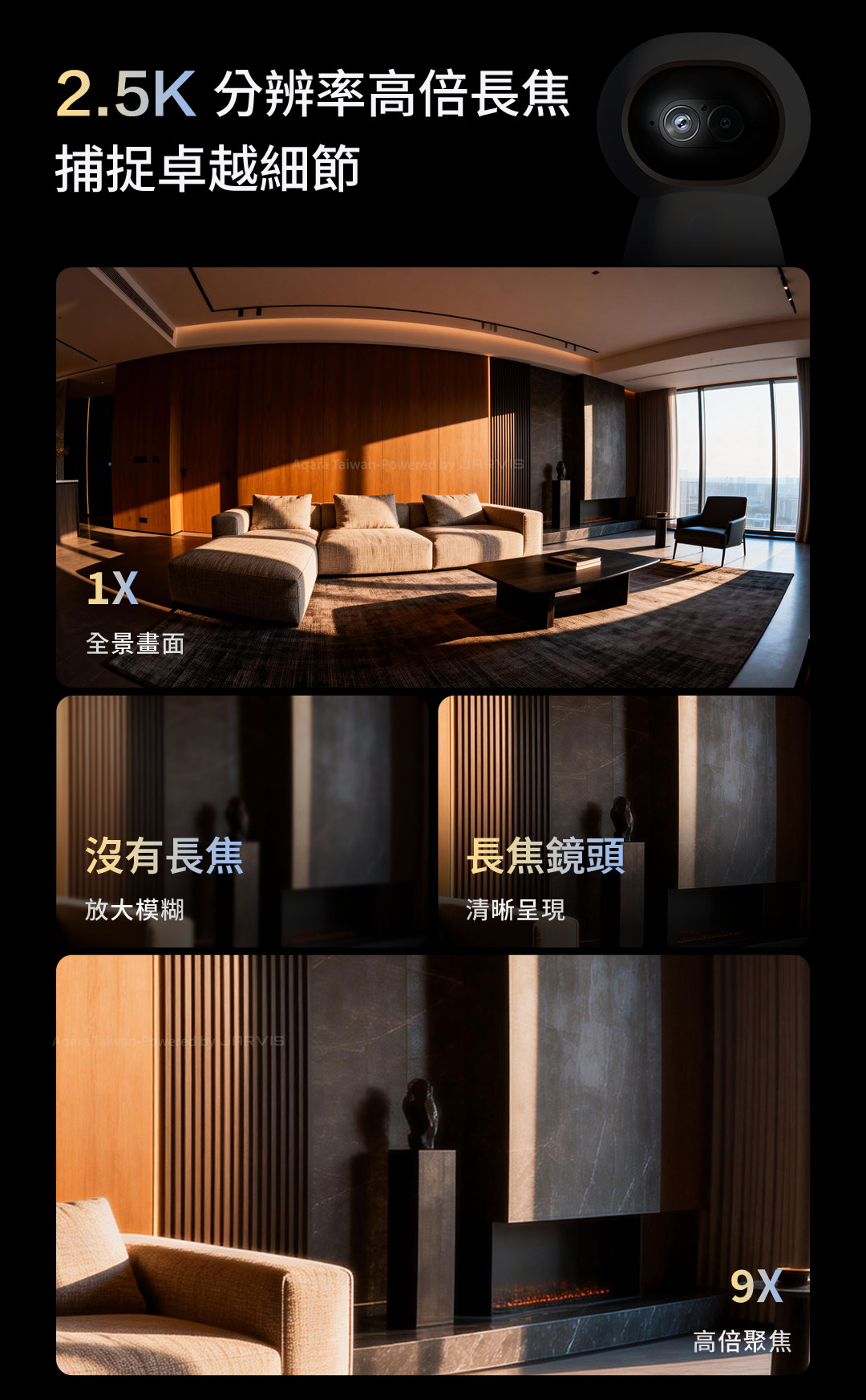 Aqara G350 智能攝影機 產品介紹圖 4