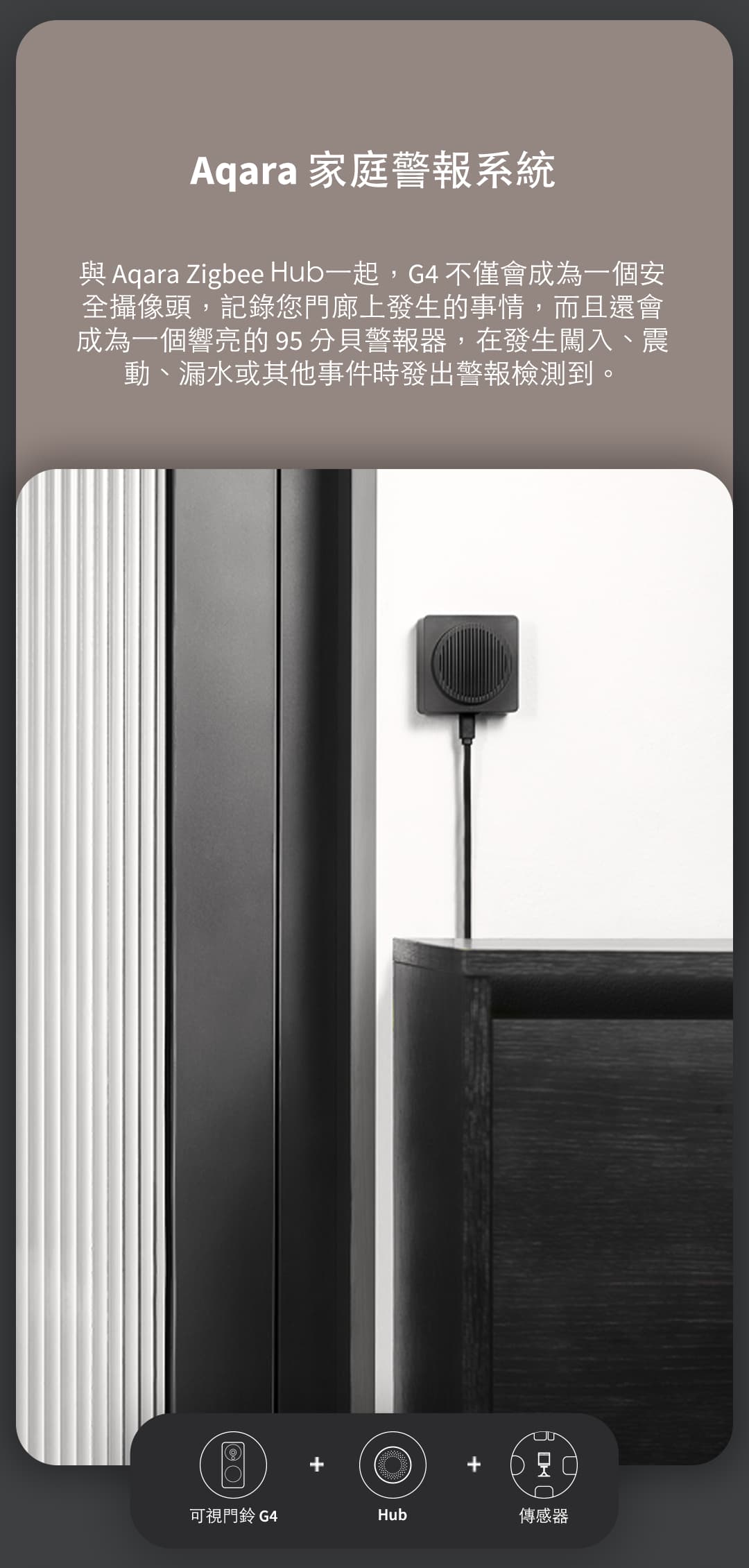 Aqara G410 智慧門鈴-接電變壓器 產品介紹圖 11
