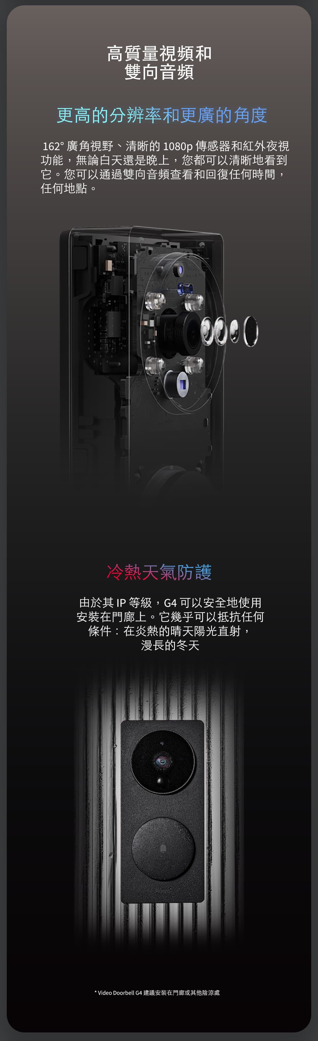Aqara G410 智慧門鈴-接電變壓器 產品介紹圖 8