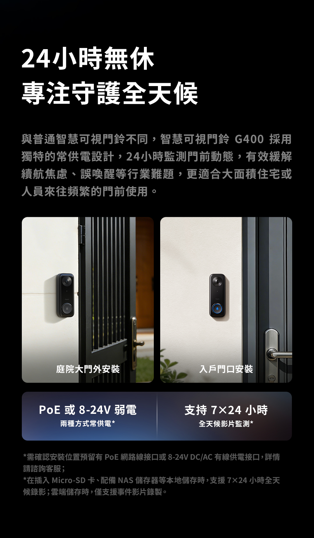 Aqara G400防水智能門鈴 產品介紹圖 4