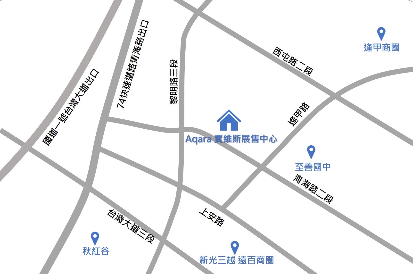 賈維斯門市地圖