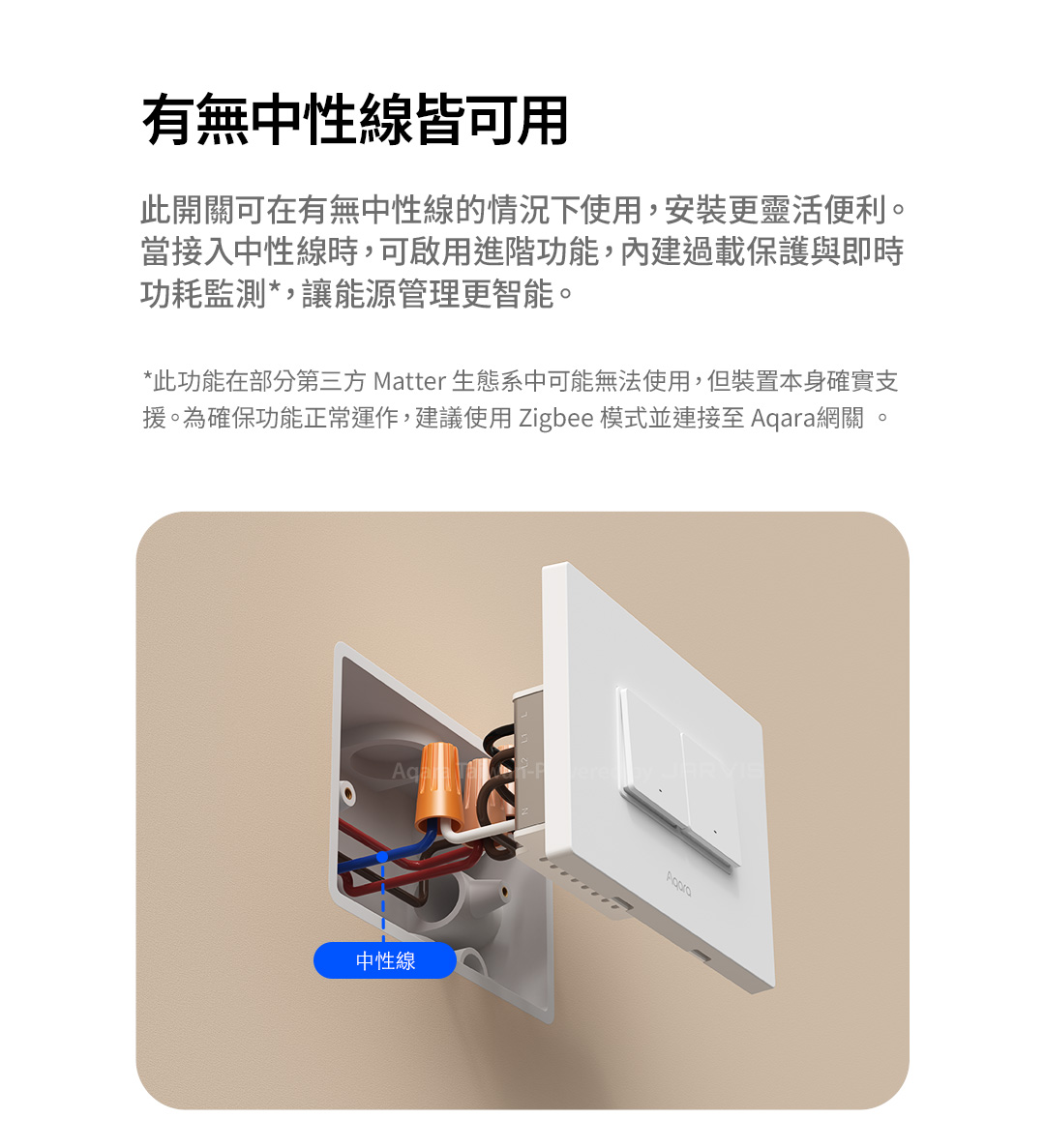 Aqara H2智能開關兩鍵1迴-橫版5