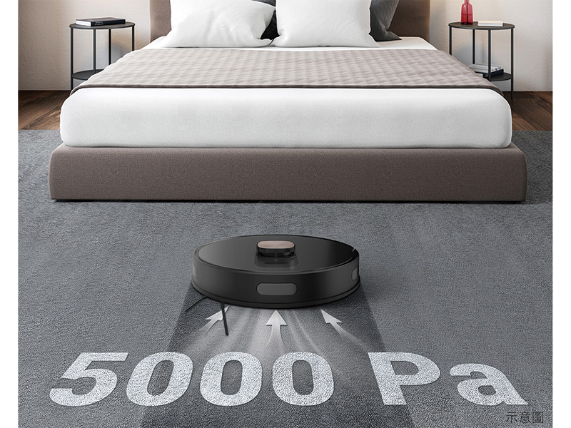 高效集塵 超強吸力 5000Pa
