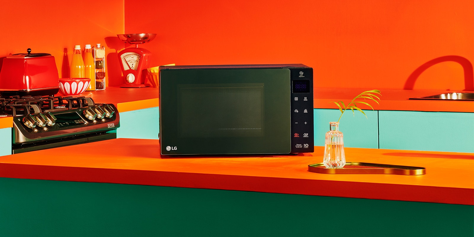 LG LG智慧變頻微波爐 一機多功 簡易便利