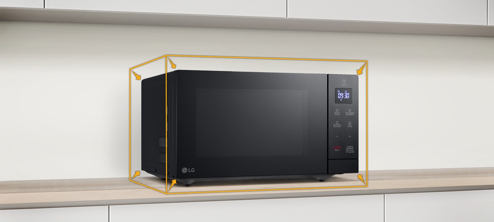 LG 極窄機體設計，有效的利用空間。