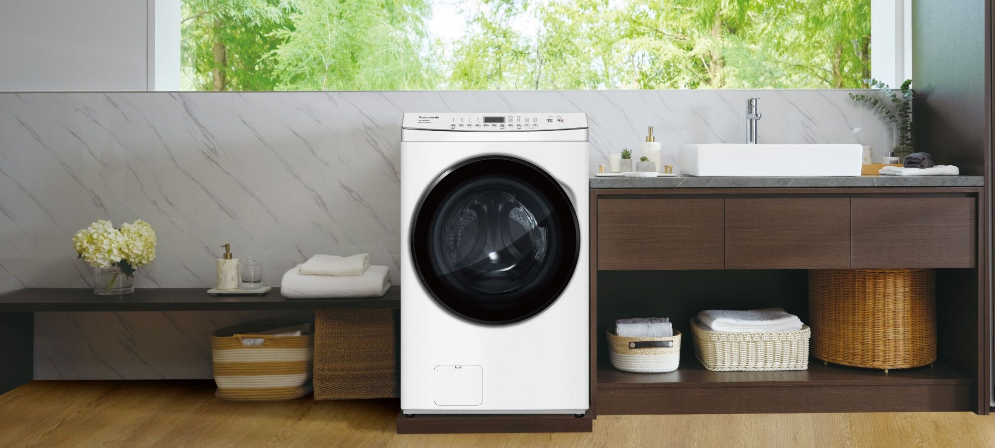 Panasonic NA-V150MSH-W 滾筒洗衣機