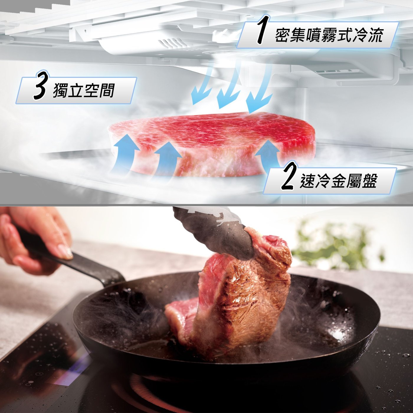 新鮮急凍結 鎖住美味省時料理