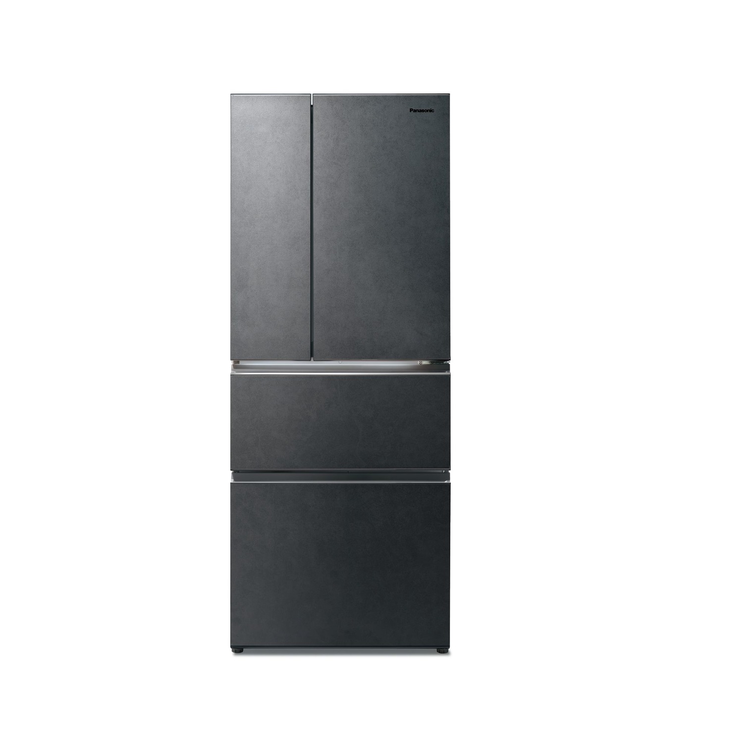 Panasonic 國際牌 500L 無邊框岩板玻璃4門法式對開變頻冰箱 NR-D505XGS-B (墨岩黑)