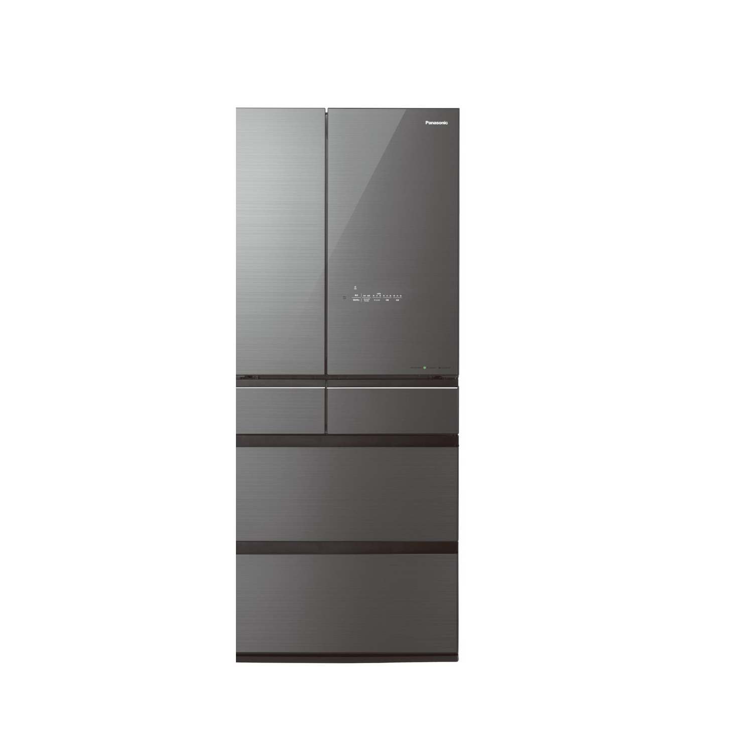 日系上質系列 無邊框鏡面/玻璃6門電冰箱 NR-F651WX-S1