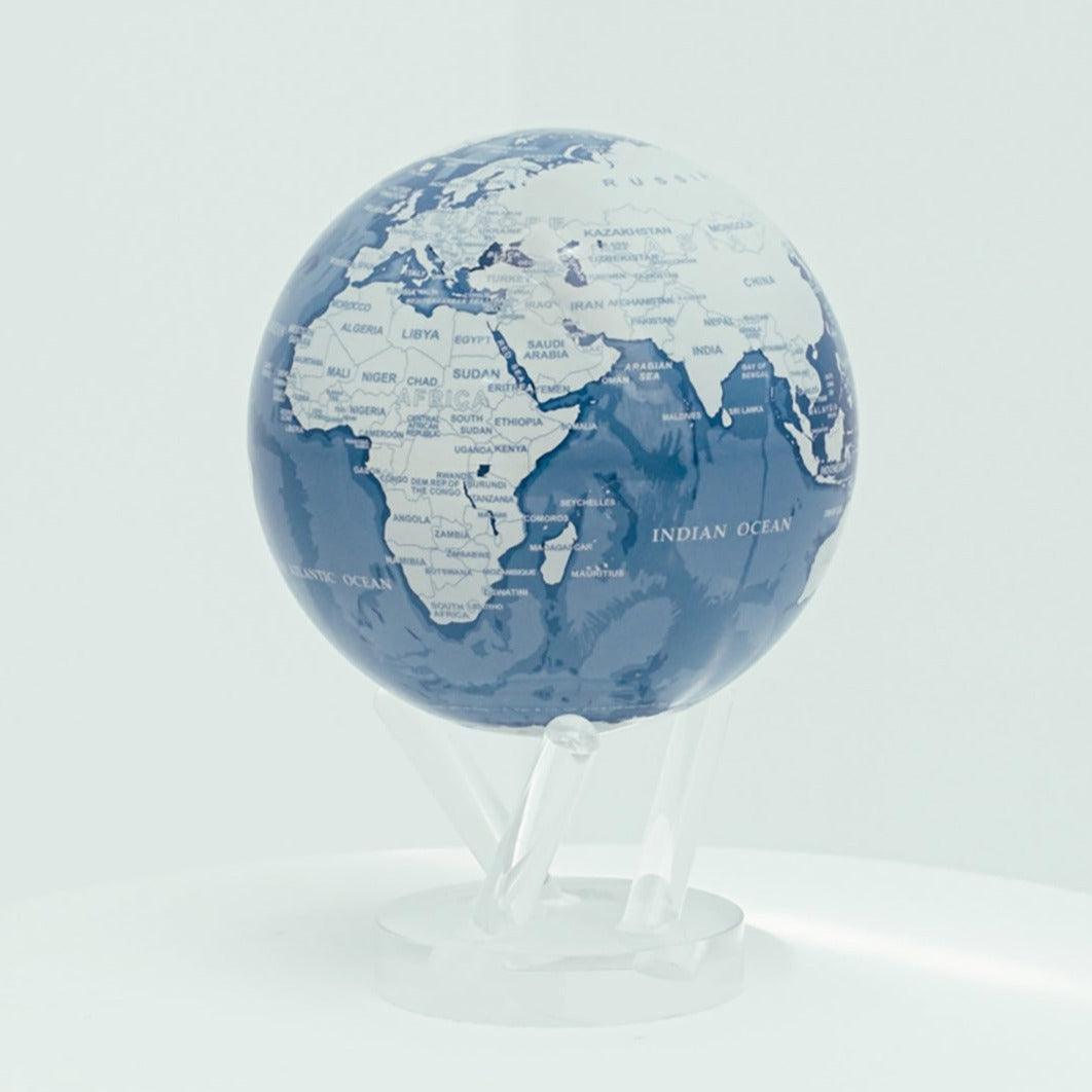 文青藍白地圖 MOVA Globe