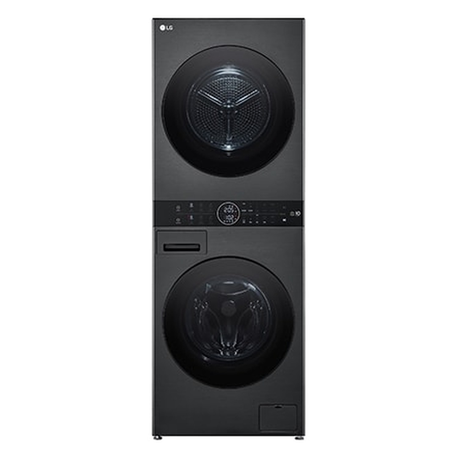 LG WashTower™ AI 智控洗乾衣機｜尊爵黑｜洗13+乾10公斤｜熱泵除濕 (WD-S1310B)