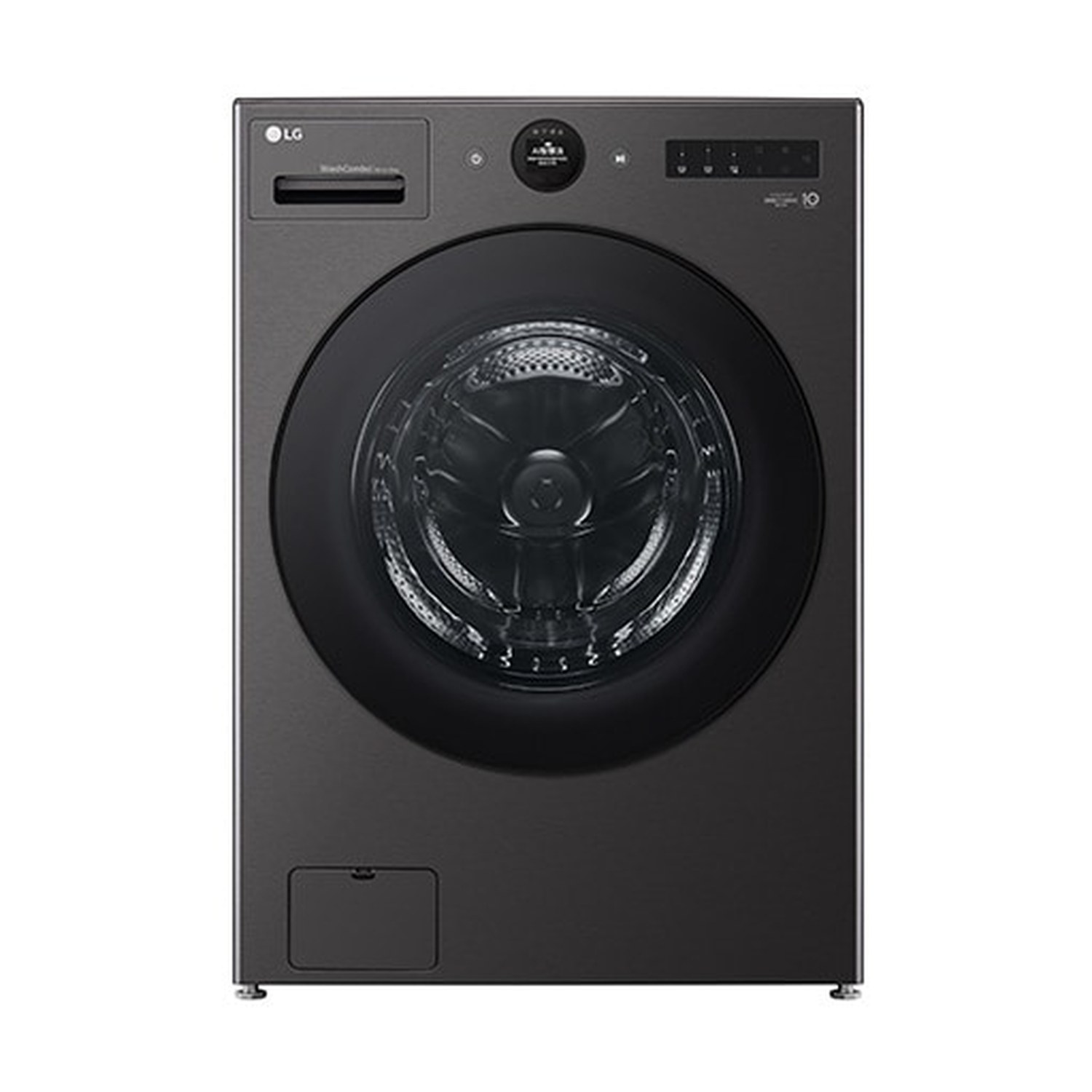 LG 22公斤 WashCombo™ AI 熱泵滾筒洗衣機｜尊爵黑｜AI DD™ 蒸洗脫烘 (WD-S22FHDB)