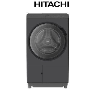 HITACHI 日立 15kg 日本製熱泵滾筒洗脫烘洗衣機 (BD-SZ150KJ／BD-SZ150KJR 曜墨灰 含左右開)