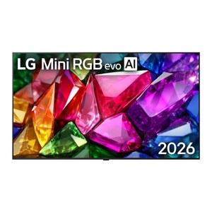 86 吋｜LG Mini RGB evo AI 4K 智慧顯示器｜9M真無線系列｜2026