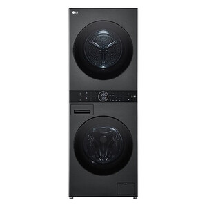 LG WashTower™ AI 智控洗乾衣機｜尊爵黑｜洗13+乾10公斤｜熱泵除濕 (WD-S1310B)