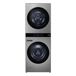 LG WashTower™ AI 智控洗乾衣機第二代｜星辰銀｜洗22+乾20公斤｜熱泵除濕 (WD-S2220VM)