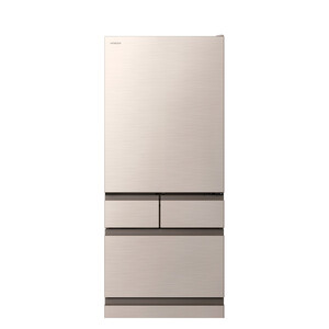 HITACHI 日立 475L 五門髮絲紋鋼板冰箱 (R-HS49NJ 星燦金)