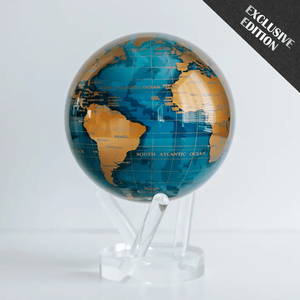 鈷藍金地圖 MOVA Globe