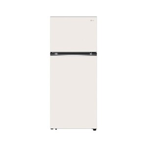 LG 375公升智慧變頻雙門冰箱｜香草白