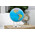 經典湛藍行政區域圖 MOVA Globe