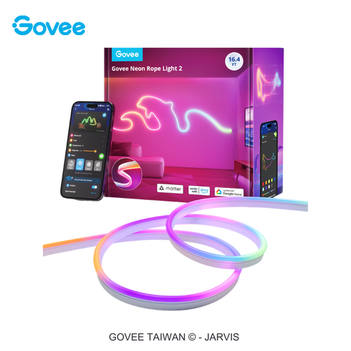 Govee 炫彩造型燈條Matter-5公尺 | 賈維斯智能家居