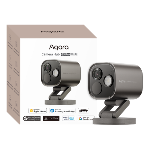 Aqara G5 Pro 戶外智能攝影機（Wi-Fi） 白/深灰, 選擇顏色: PoE/深灰 | 賈維斯智能家居