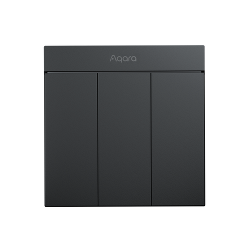 Aqara H1M 智能牆壁開關-三鍵, 選擇顏色: 星夜灰(深) | 賈維斯智能家居