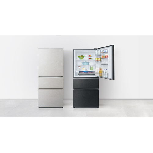 Panasonic 國際牌 NR-C615XGS-B/W 610L 三門變頻玻璃冰箱（雙色）
