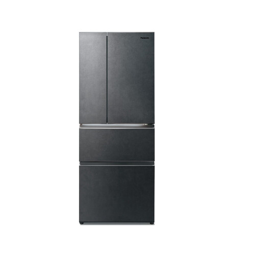 Panasonic 國際牌 500L 無邊框岩板玻璃4門法式對開變頻冰箱 NR-D505XGS-B (墨岩黑)