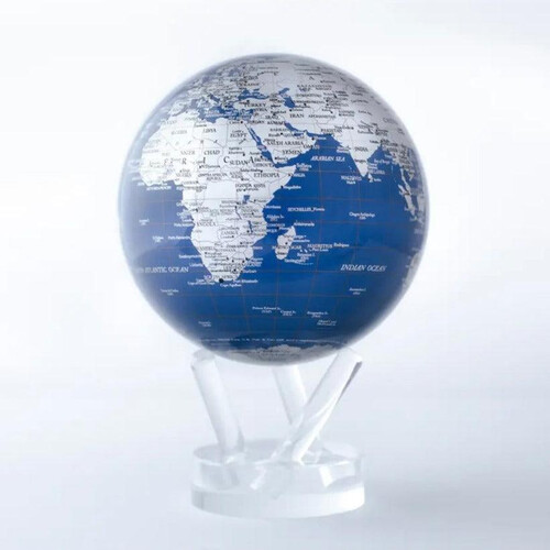 皇家藍銀地圖 MOVA Globe