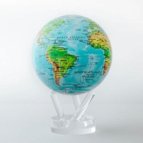 蔚藍洋流地勢圖 MOVA Globe