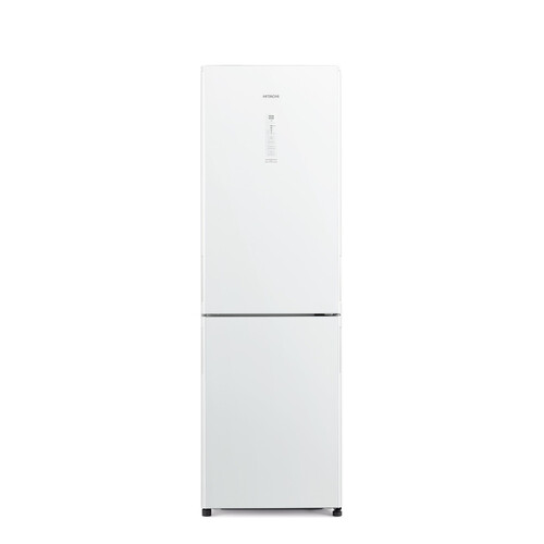 HITACHI 日立 313L 質感美型琉璃 變頻兩門冰箱 (HRBN5366DFL 琉璃白 左開)
