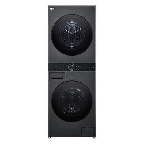 LG WashTower™ AI 智控洗乾衣機｜尊爵黑｜洗13+乾10公斤｜熱泵除濕 (WD-S1310B)