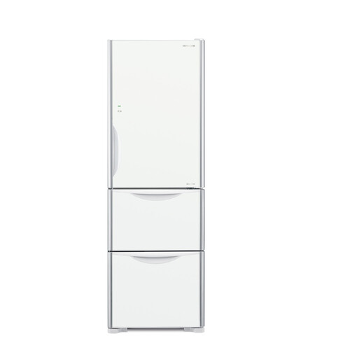 HITACHI 日立 394L Solfege 質感琉璃 三門變頻冰箱 (R-G41BL 琉璃白 左開)