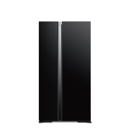 HITACHI 日立 595L 對開琉璃大容量冰箱 (R-S600PTW 琉璃黑)