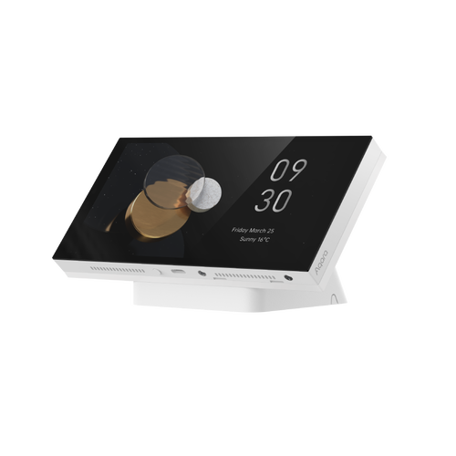 Aqara 智能妙控面板Panel Hub S1 Plus 初雪白（桌面版）