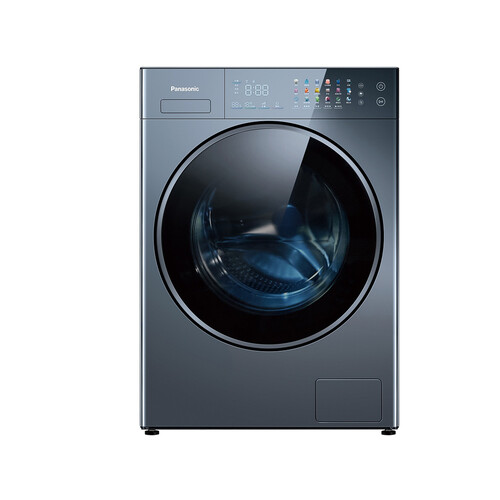Panasonic 國際牌 NA-VS120RW-B 12公斤淨護完美溫水滾筒洗衣機 石墨黑