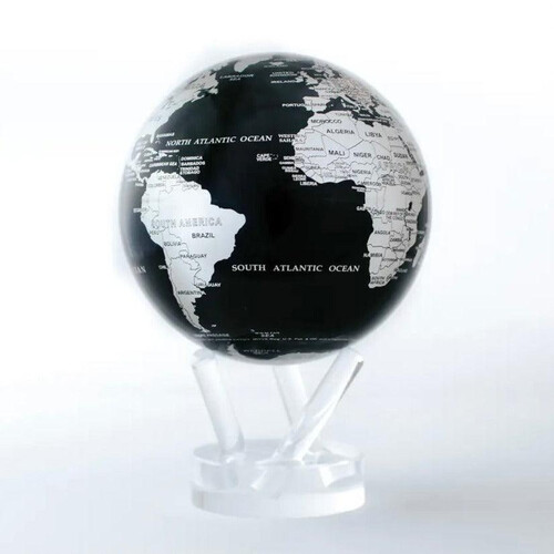 黑曜銀地圖 MOVA Globe