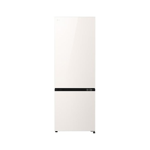 LG 332公升智慧變頻雙門冰箱｜雪霧白