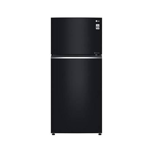 LG 525公升智慧變頻雙門冰箱｜鏡面曜石黑
