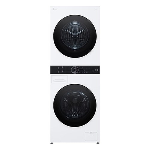 LG WashTower™ AI 智控洗乾衣機｜冰瓷白｜洗13+乾10公斤｜熱泵除濕 (WD-S1310W)