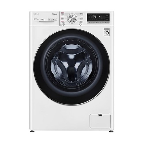 LG 13公斤滾筒洗衣機｜冰瓷白｜蒸洗脫 (WD-S13VBW)