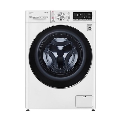 LG 13公斤滾筒洗衣機｜冰瓷白｜蒸洗脫烘 (洗13+烘8公斤) (WD-S13VDW)